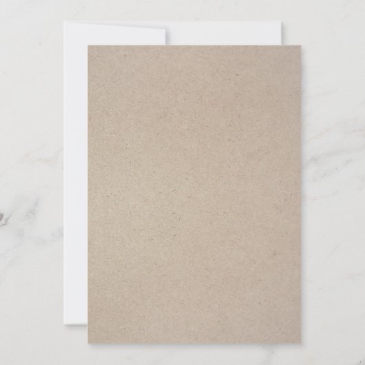  Basic Wedding-uitnodigingen Kaart (Achterkant)