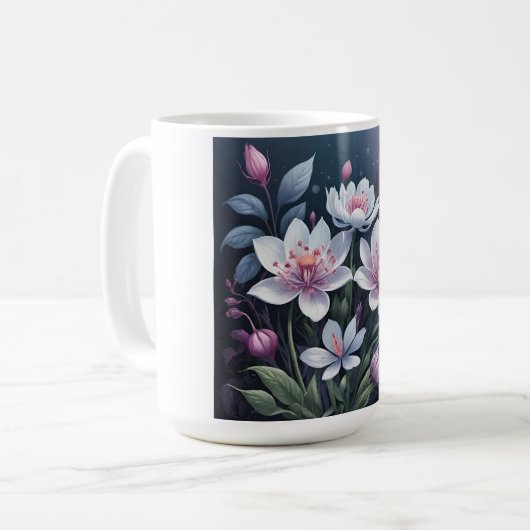 Basic White Mug 15 oz Koffiemok (Voorkant links)