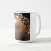 Basic White Mug 15oz Koffiemok (Voorkant rechts)