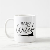 Basic Witch Broom Halloween Gift Koffiemok (Links)