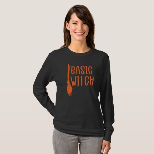Basic Witch Broomstick 1 T-shirt (Voorkant volledig)