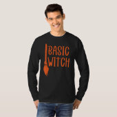 Basic Witch Broomstick 2 T-shirt (Voorkant volledig)