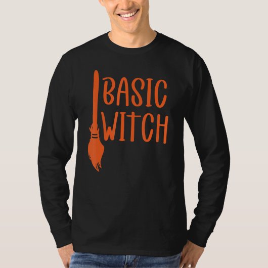 Basic Witch Broomstick 2 T-shirt (Voorkant)
