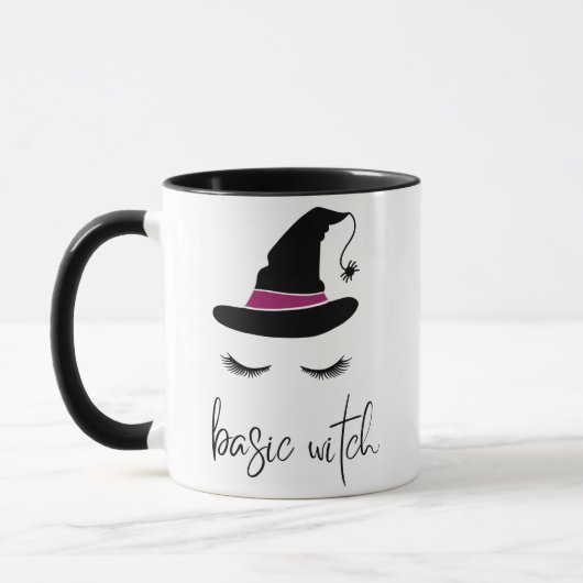 Basic Witch Coffee Mok met Lashes Halloween Cup (Links)