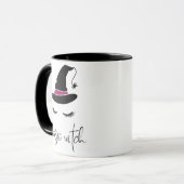 Basic Witch Coffee Mok met Lashes Halloween Cup (Voorkant links)