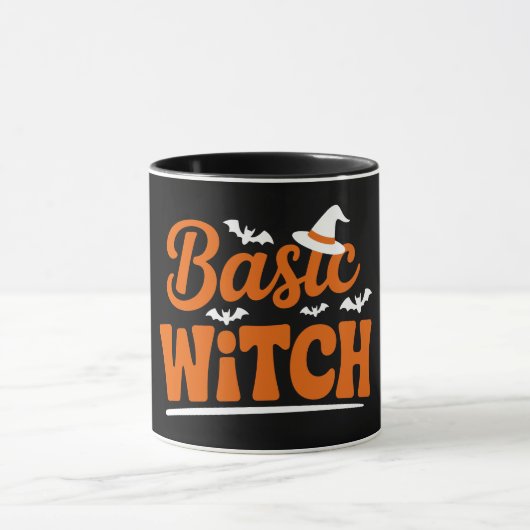 Basic Witch Funny Halloween Mok (Midden)