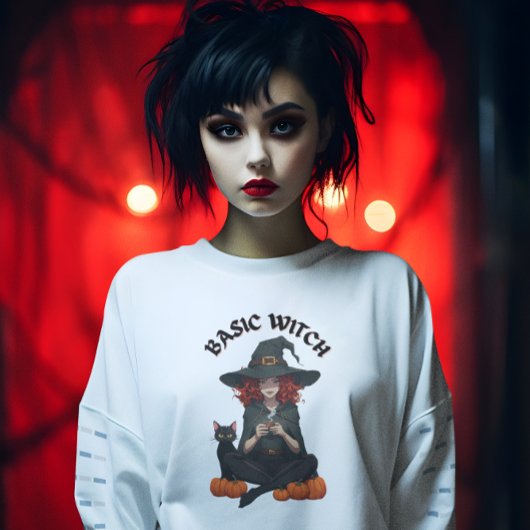 Basic Witch Halloween Sweatshirt