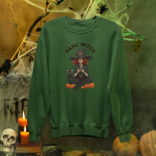 Basic Witch Halloween Sweatshirt