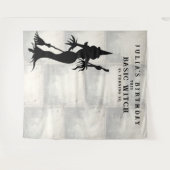 Basic Witch Halloween Verjaardagsfeestje Achtergro Wandkleed (Voorkant (horizontaal))