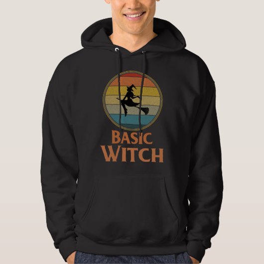 Basic Witch Halloween Womens Halloween Costume Hoodie (Voorkant)