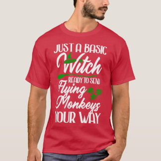 Basic Witch met Flying Monkeys T-shirt