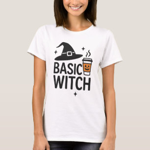Basic Witch Moderne minimalistische vrouwen Hall T-shirt