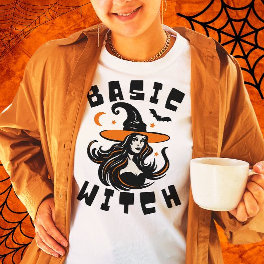 Basic Witch Mom Meisje Spooky Vrouwen Halloween Gi T-shirt