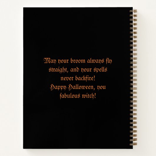 Basic Witch Recept Boek Halloween Koken Magie (Achterkant)