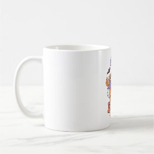 Basic Witch Spooky Seizoen Halloween Groovy Retro Koffiemok
