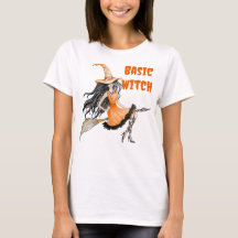 Basic Witch T-shirt, T-shirt met Basic Witch