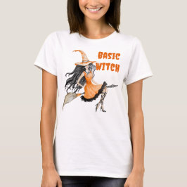 Basic Witch T-shirt, T-shirt met Basic Witch