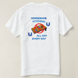 Basic Witte All Day HorseShoes T-shirt