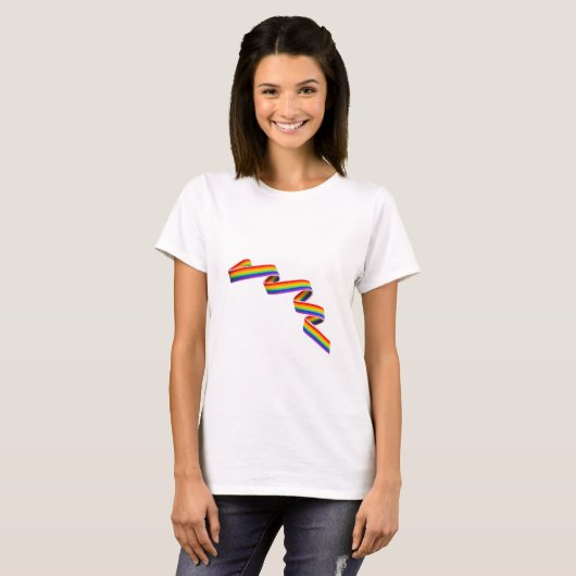 Basic Woman's Pride T-shirt (Voorkant volledig)