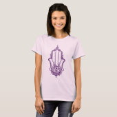 Basic Yaffa Beauty Hamsa T-shirt (Voorkant volledig)