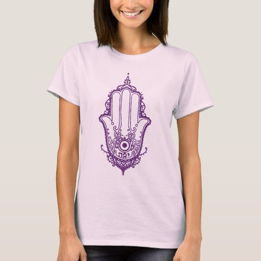 Basic Yaffa Beauty Hamsa T-shirt (Voorkant)