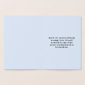 Basic Zilverfolie 60ste Verjaardag Wenskaart Folie Kaarten (Binnen)