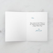 Basic Zwarte Maagd Maria Moederdag Kaart (Binnen)