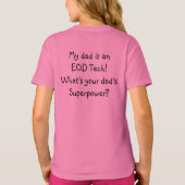 basicbadge-1, ik ben de bom! EOD KINDER T-shirt (Achterkant)