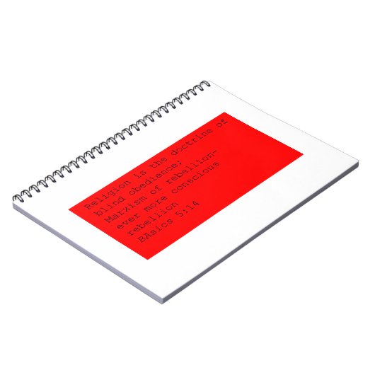 BAsics 5:14-laptop Notitieboek (Linkerzijde)