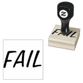 Basics Red Fail Stamp Rubberstempel (Gestempeld)