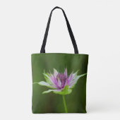 Basil Bee Balm Bergamot Wilde Canvas tas (Achterkant)