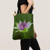 Basil Bee Balm Bergamot Wilde Canvas tas (Dichtbij)