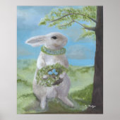 Basil Bunny - Afdruk Poster (Voorkant)