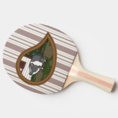 Basil de Pig Ping Pong Paddle Tafeltennisbatje (Zijkant)