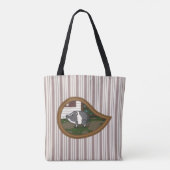 Basil de Varken All-Over-Print Tas (Achterkant)