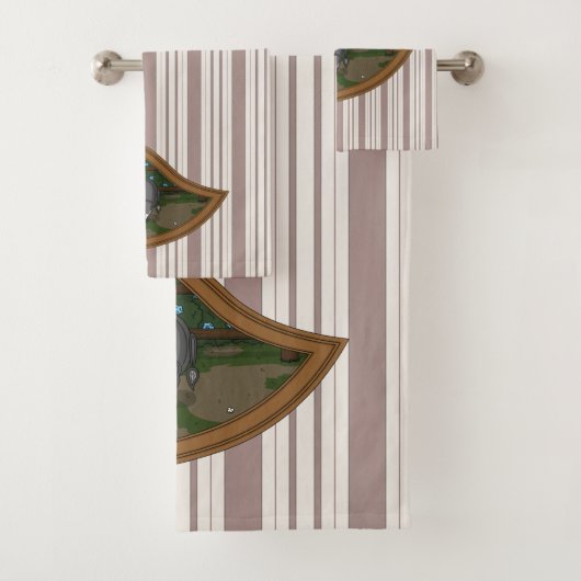 Basil de Varken Handdoek Set (Insitu)