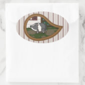 Basil de Varken Sticker (Tas)