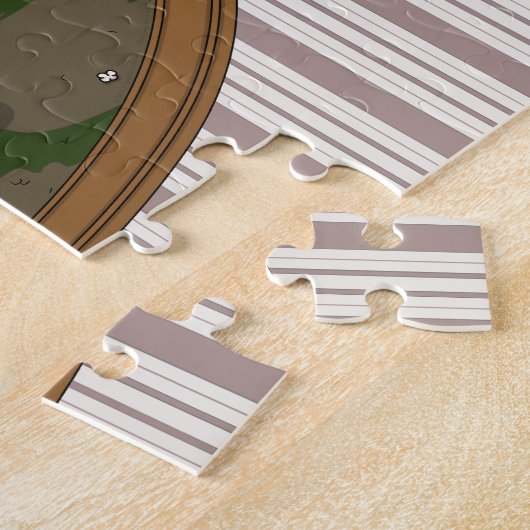 Basil de Varkenspuzzel Legpuzzel (Zijkant)