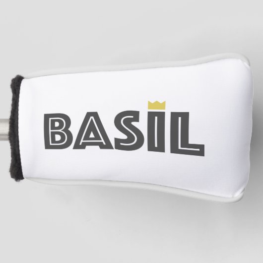 Basil Golfheadcover (Voorkant)