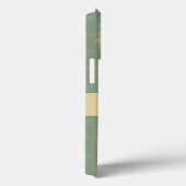 Basil Green en Gold Queen Bee Case-Mate iPhone Case (Achterkant / Rechts)