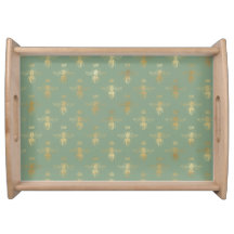 Basil Green en Gold Queen Bee