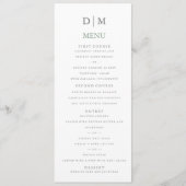 Basil Green-menu Menu (Voorkant)