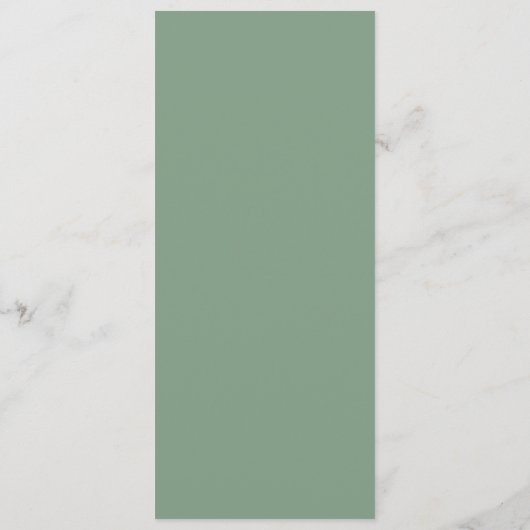 Basil Green-menu Menu (Achterkant)