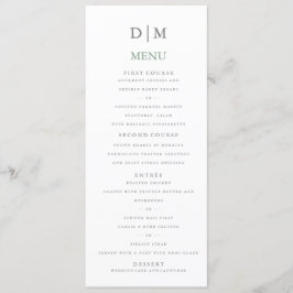 Basil Green-menu Menu
