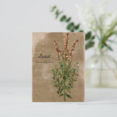  Basil Herb Briefkaart (Staand voorkant)