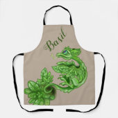 Basil Herb Dragon Schort (Voorkant)