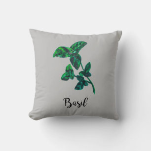 Basil Herb Garden Sierkussen