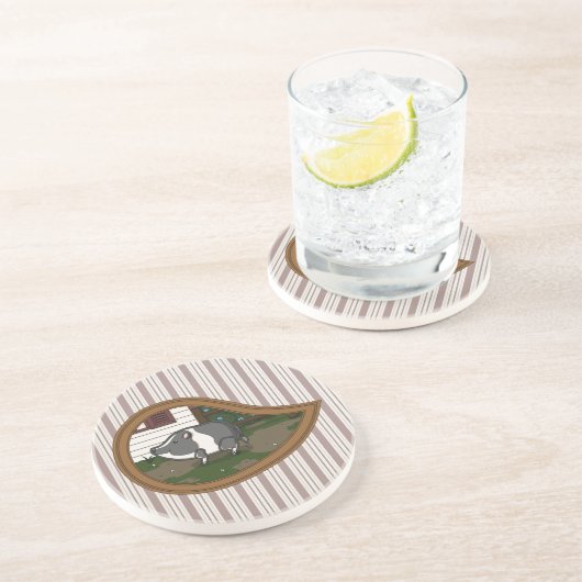 Basil het Onderzetter van de Steen van Varkens (Zijkant)