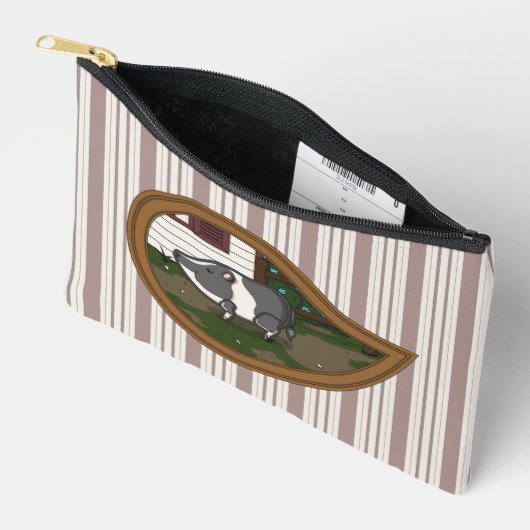 Basil het varken etui (Open)