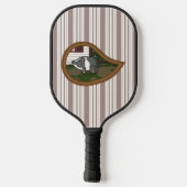 Basil het varken pickleball paddle (Achterkant)